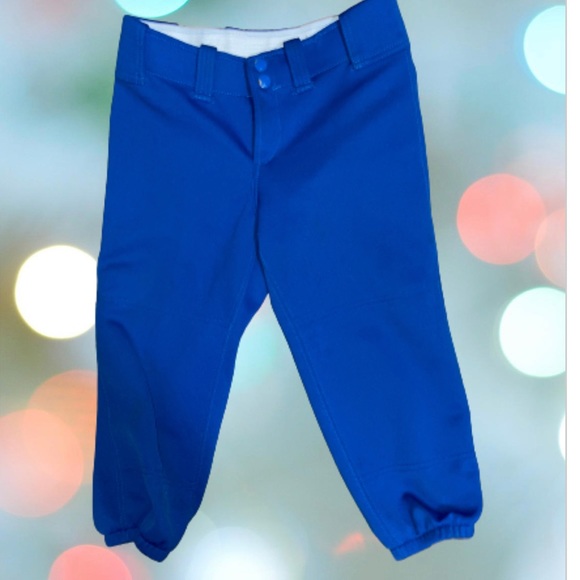 mizuno royal blue softball pants